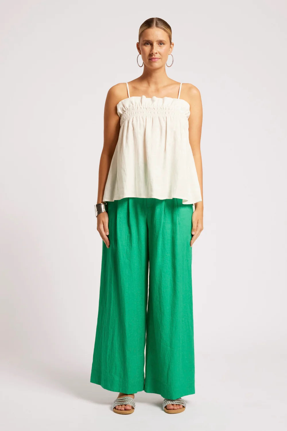 Eb & Ive Cove Tank White