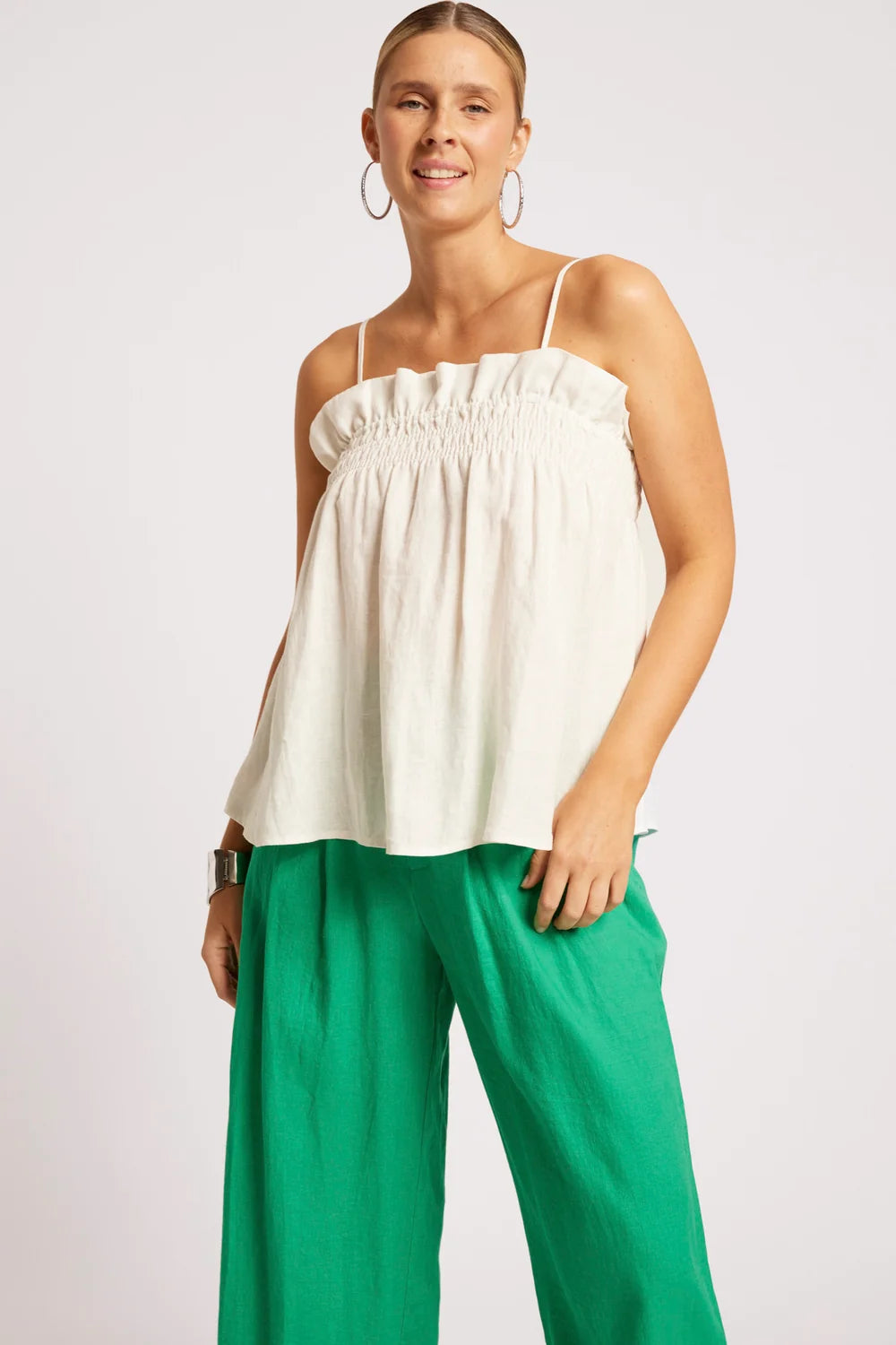 Eb & Ive Cove Tank White