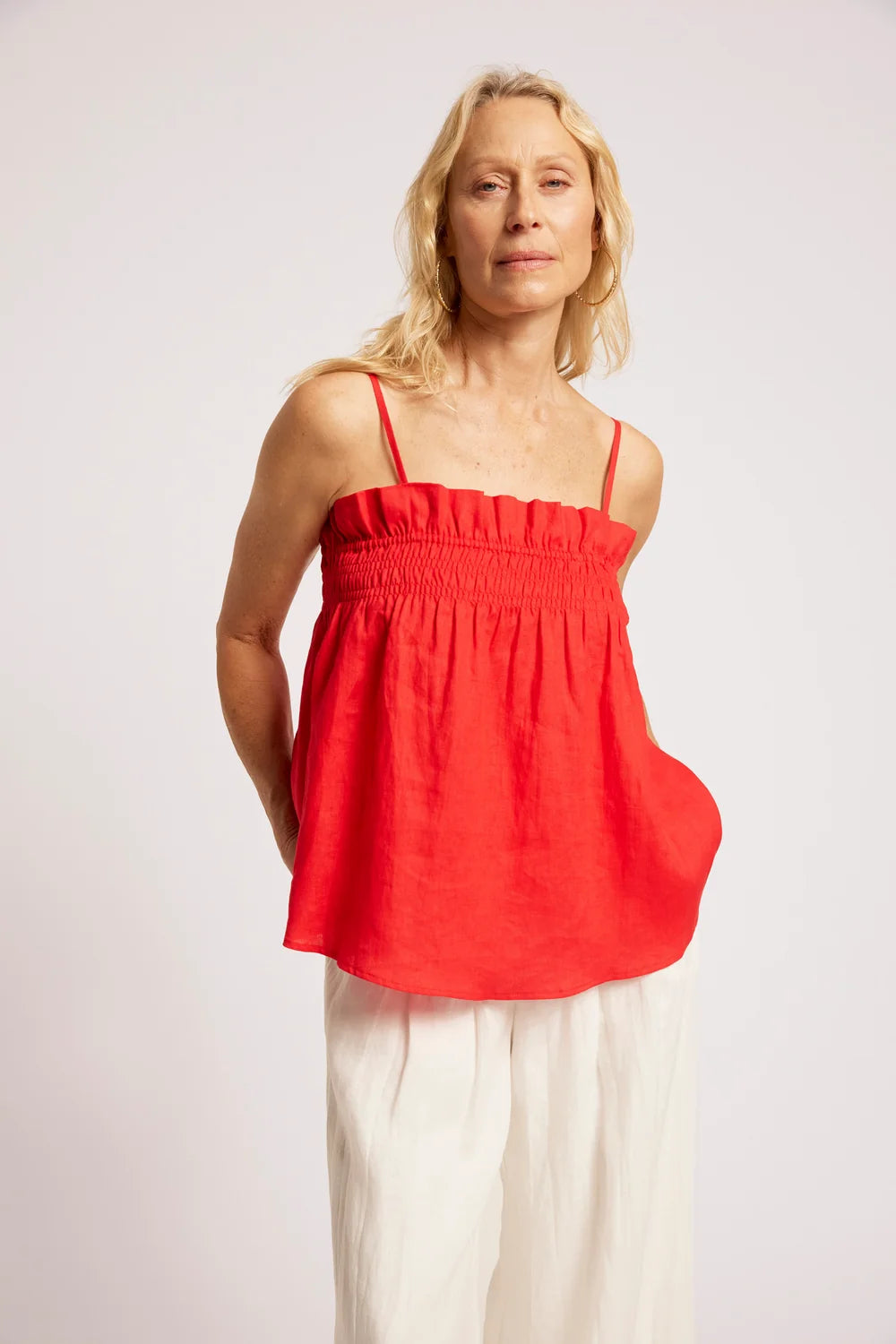 Eb & Ive Cove Tank Aperol