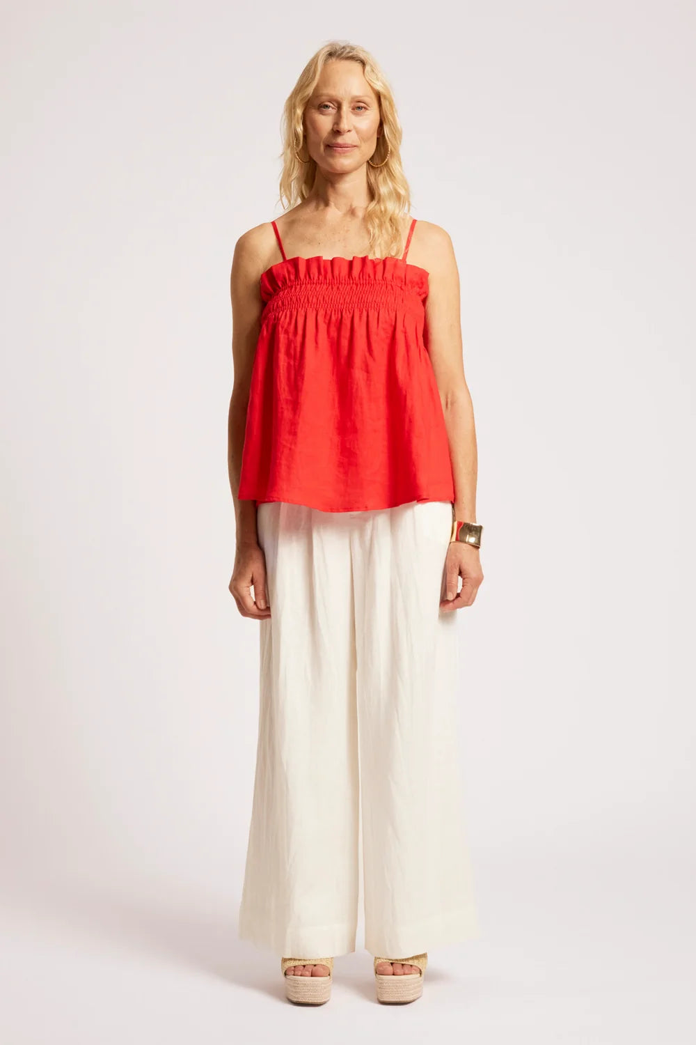 Eb & Ive Cove Tank Aperol