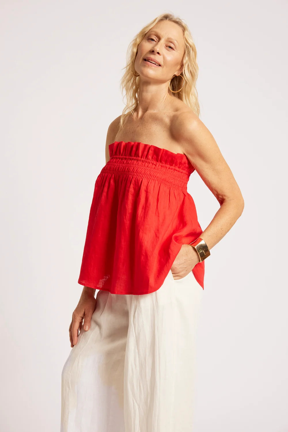 Eb & Ive Cove Tank Aperol