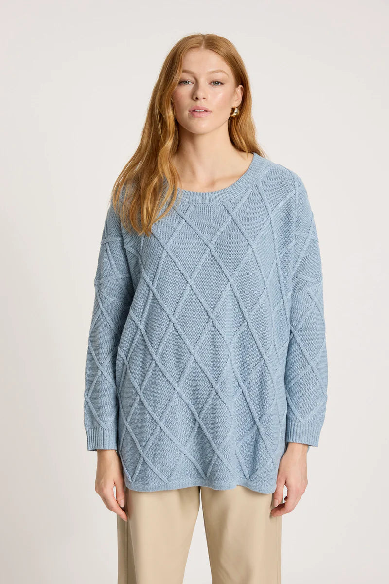 Eb & Ive Liora Relaxed Jumper One Size Lake