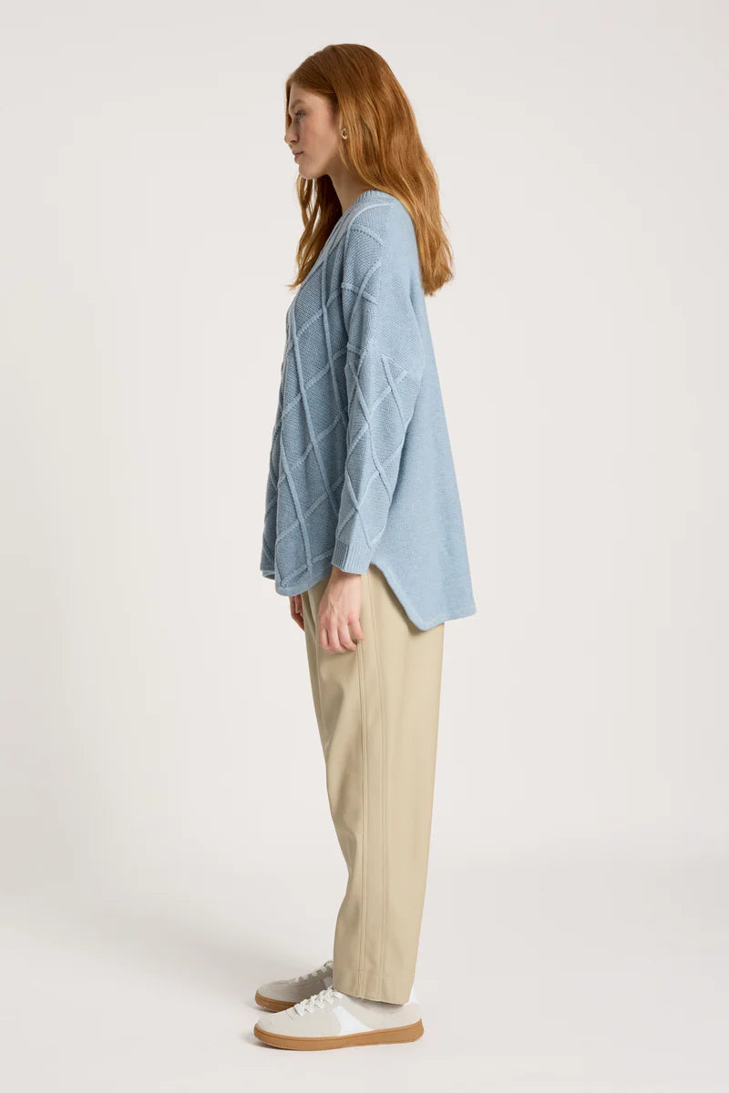 Eb & Ive Liora Relaxed Jumper One Size Lake