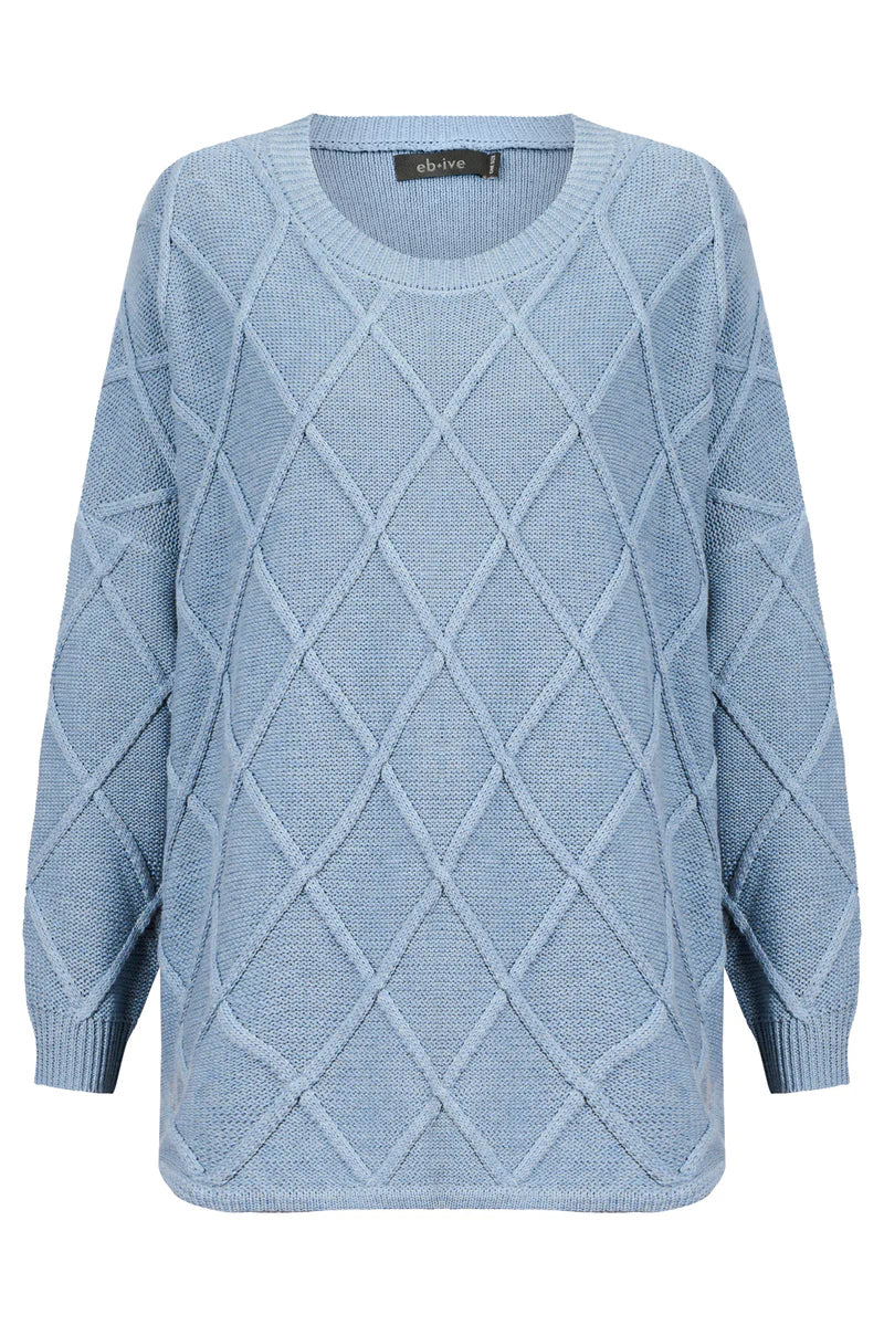 Eb & Ive Liora Relaxed Jumper One Size Lake