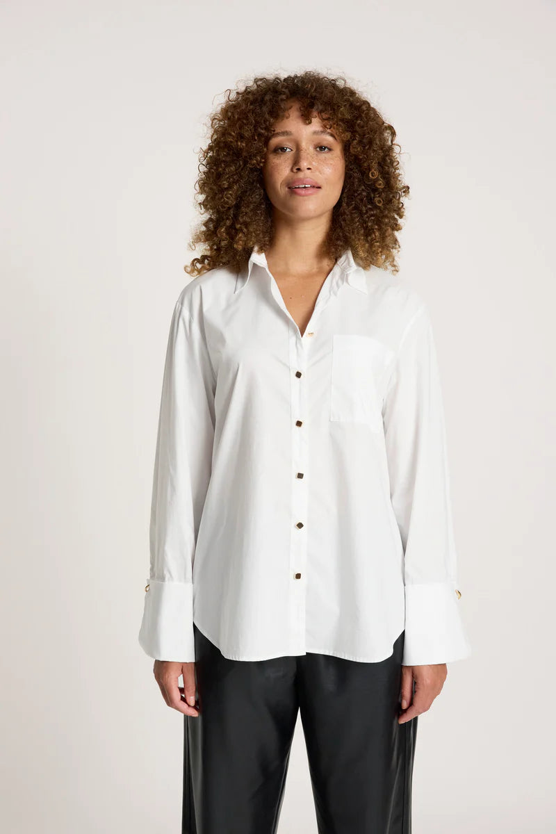 Eb & Ive Lozen Shirt White