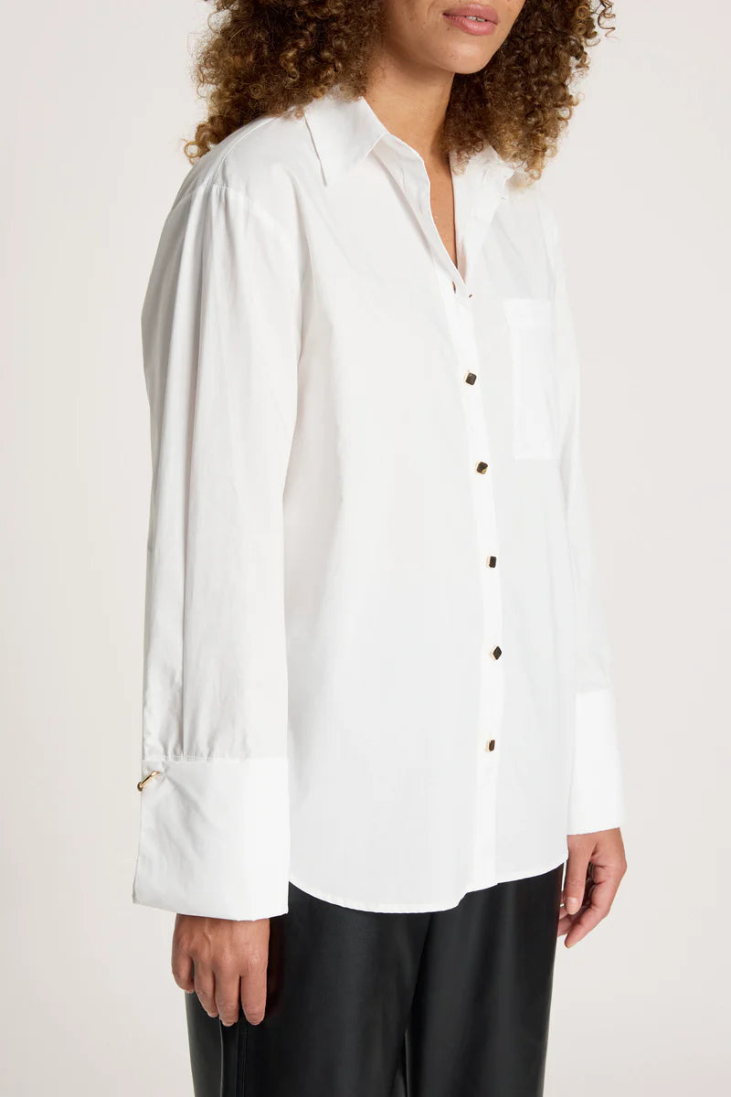 Eb & Ive Lozen Shirt White