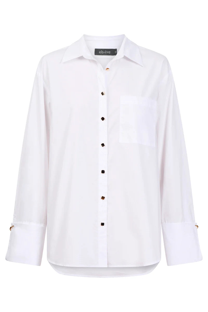 Eb & Ive Lozen Shirt White