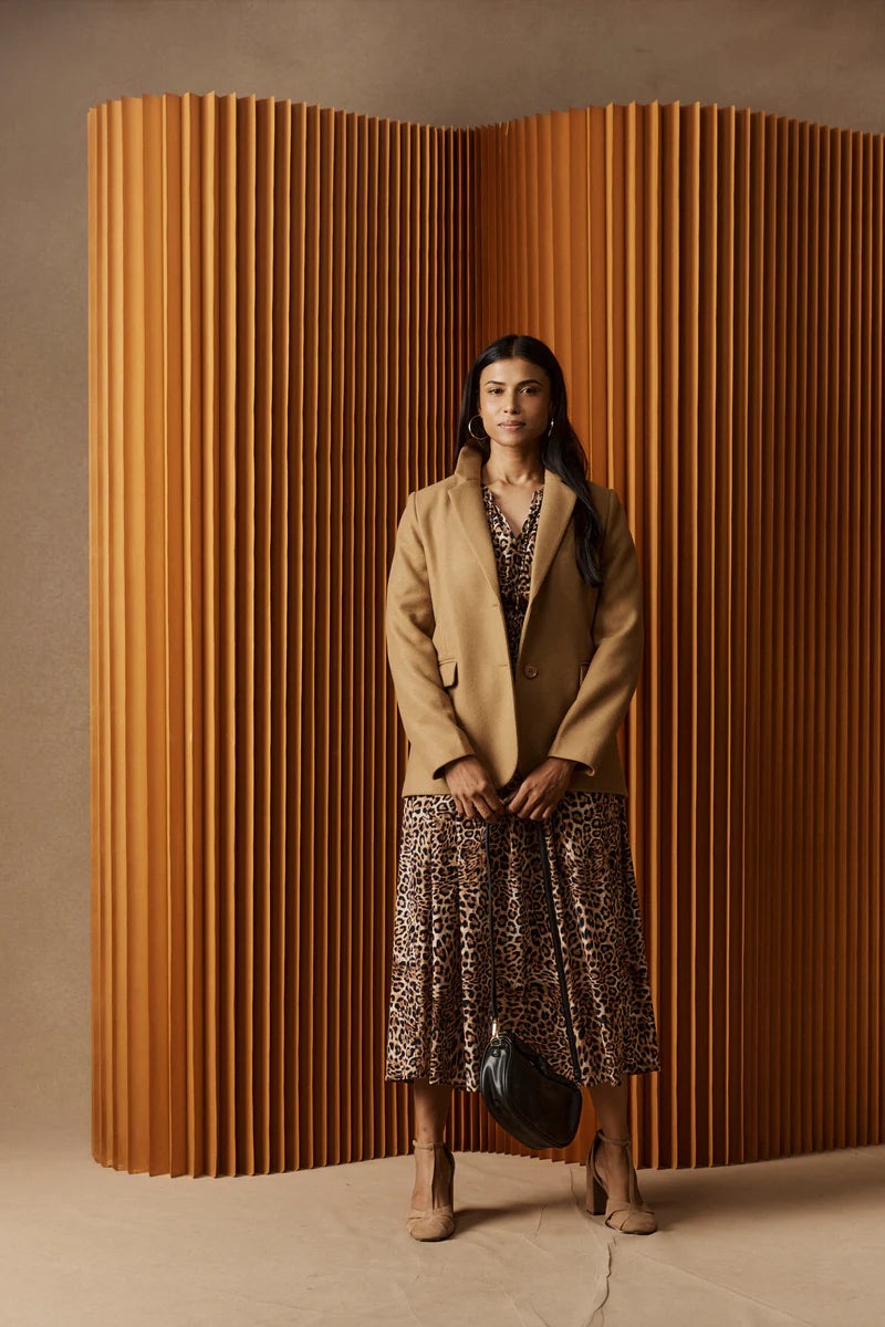 Eb & Ive Sable Blazer Mocha