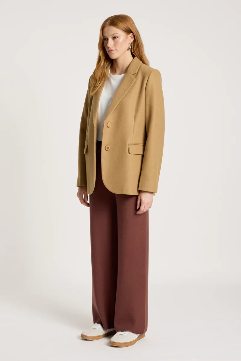 Eb & Ive Sable Blazer Mocha