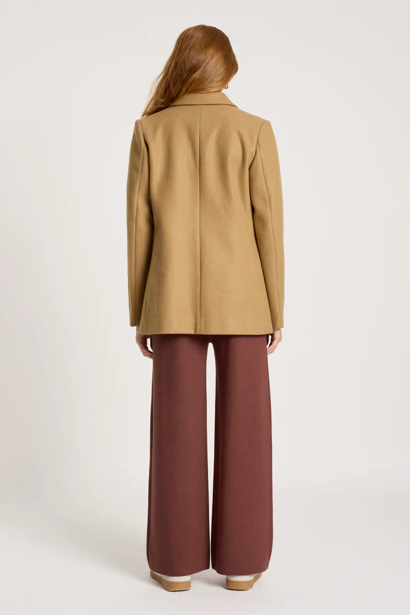 Eb & Ive Sable Blazer Mocha