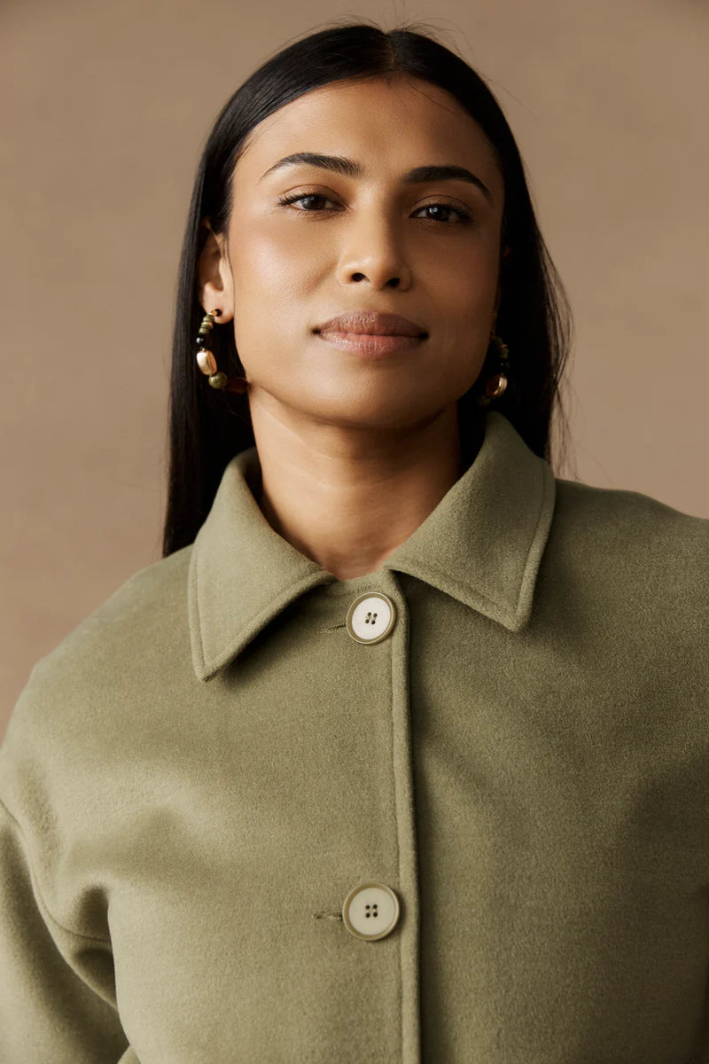Eb & Ive Wanderer Crop Jacket Pampas