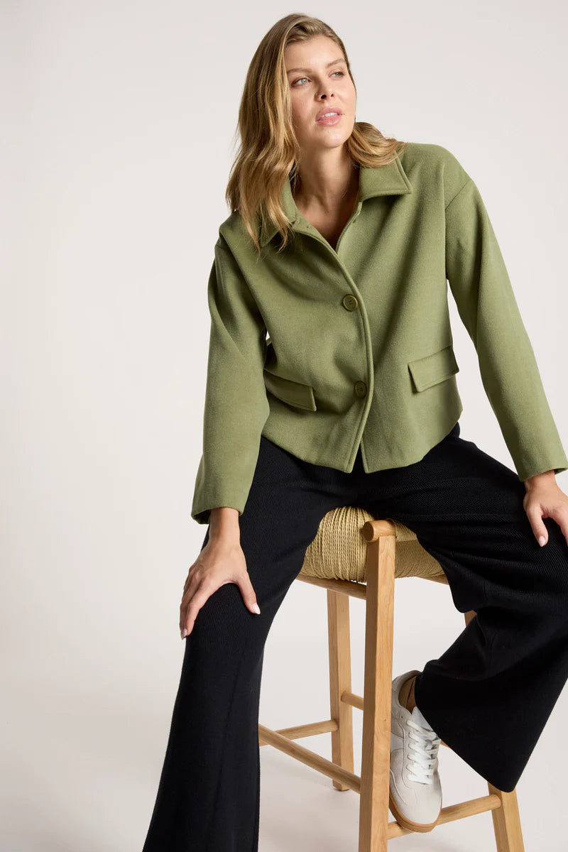 Eb & Ive Wanderer Crop Jacket Pampas