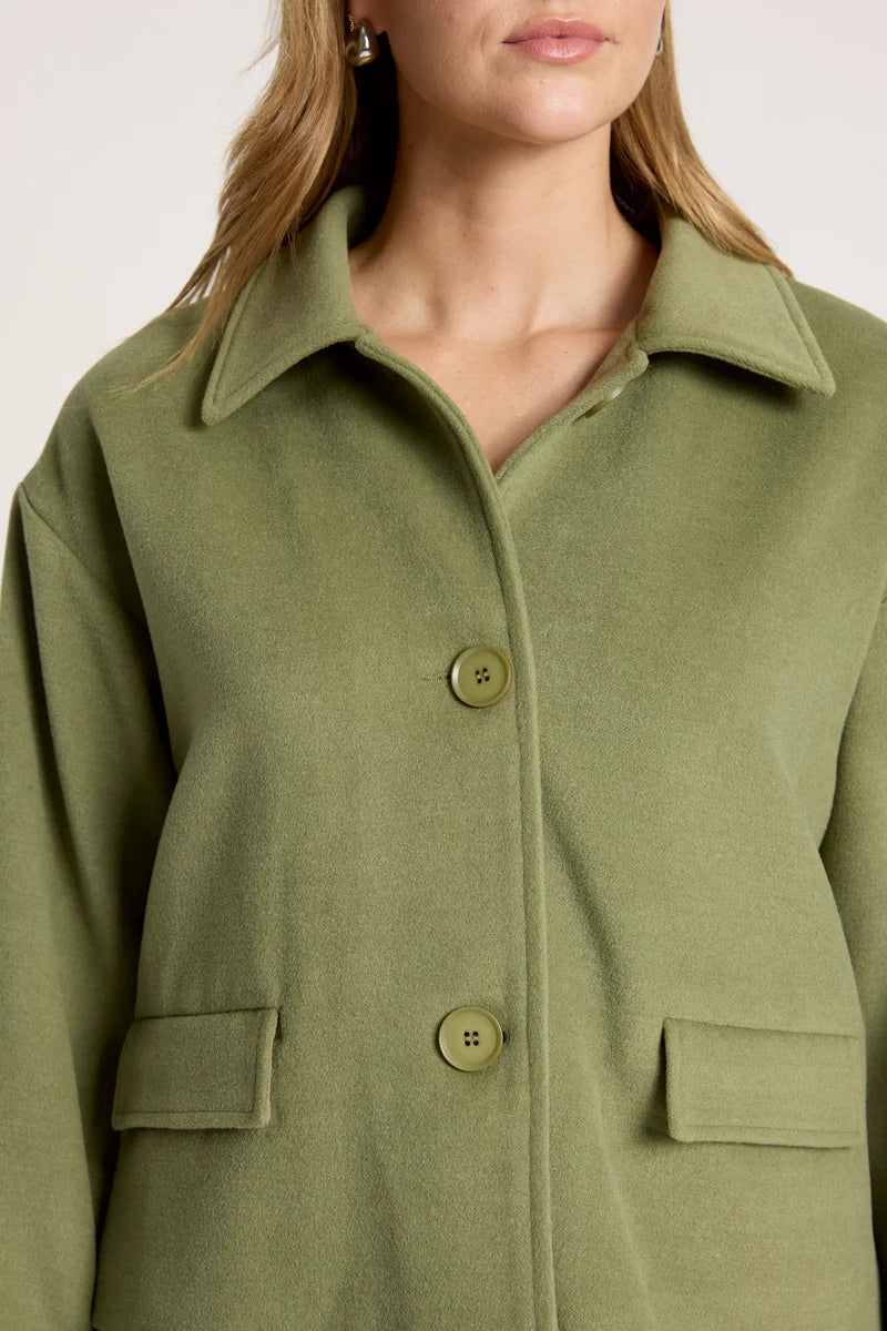 Eb & Ive Wanderer Crop Jacket Pampas