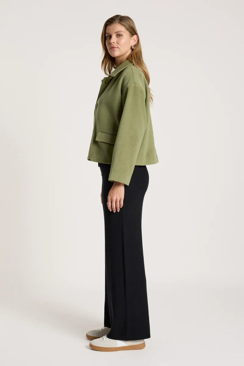 Eb & Ive Wanderer Crop Jacket Pampas