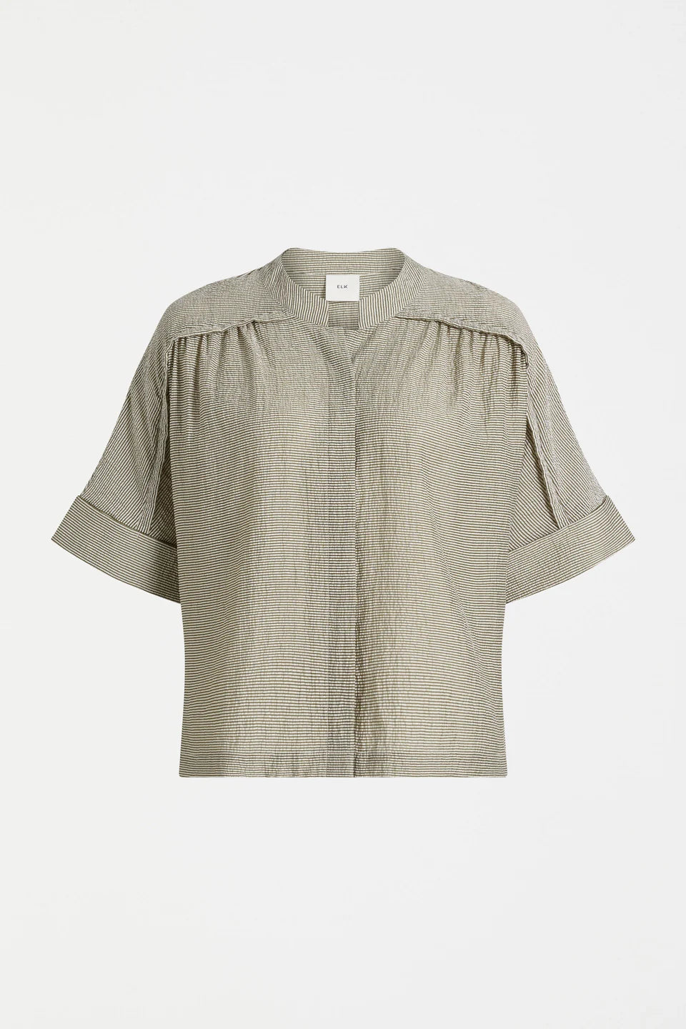 Elk Noemi Porta Shirt Olive Stripe