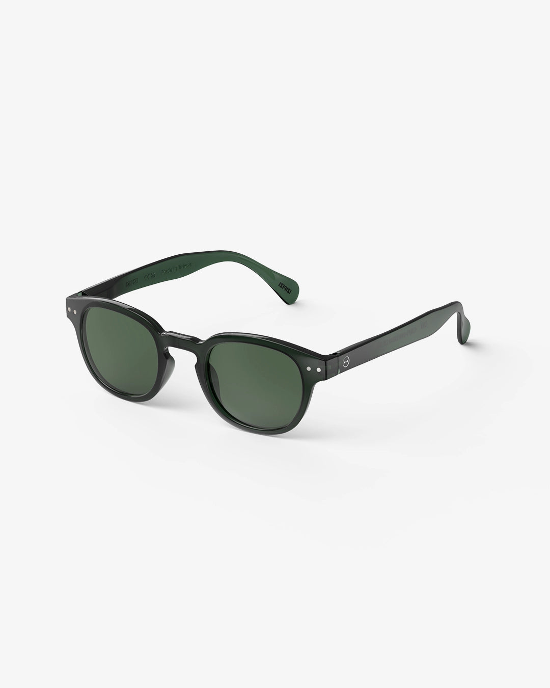 Izipizi #C Sunglasses Bakelite Green Office Playground