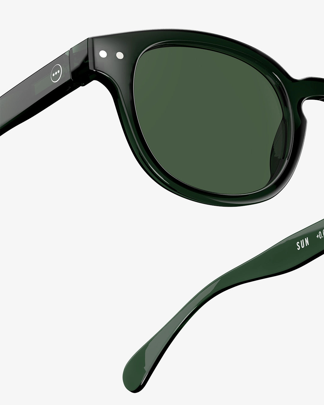 Izipizi #C Sunglasses Bakelite Green Office Playground