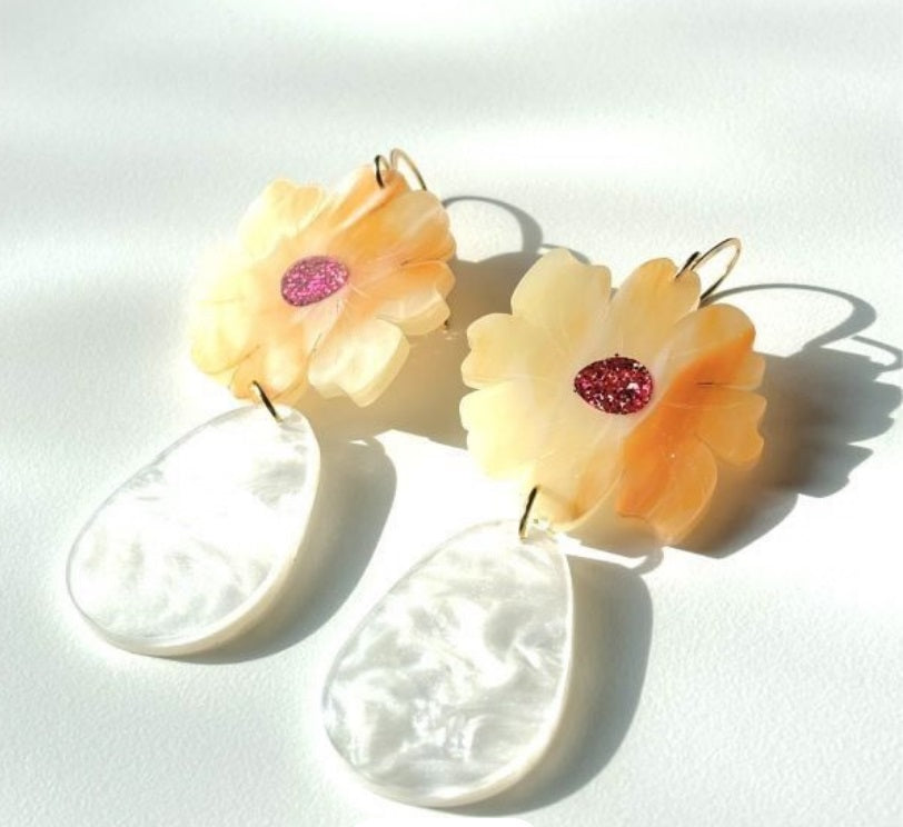 Hagen & Co Fiesta Earrings Sunset