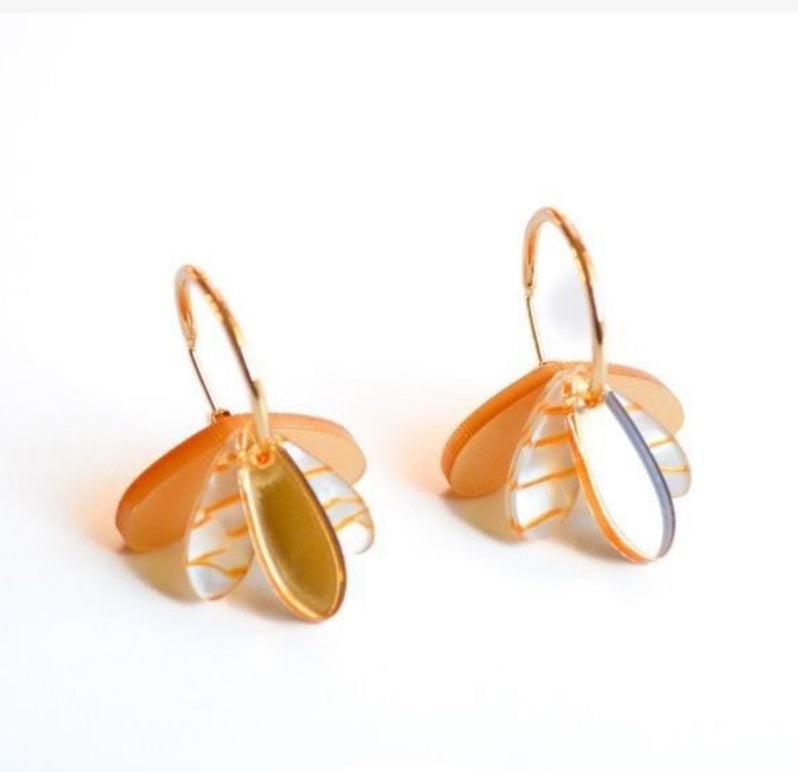 Hagen & Co Happy Hour Earrings Golds