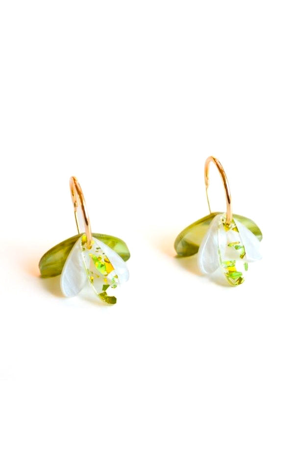 Hagen & Co Happy Hour Earrings Sage