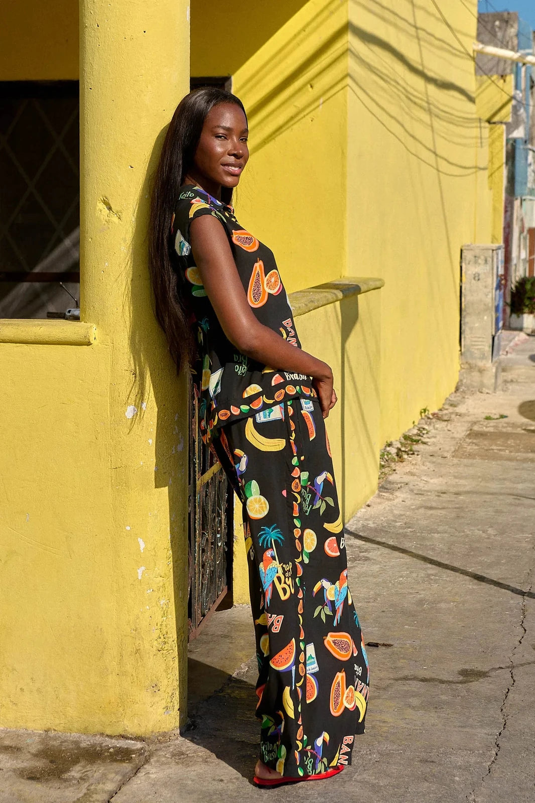 Haven Cabana Pant Brasil Black