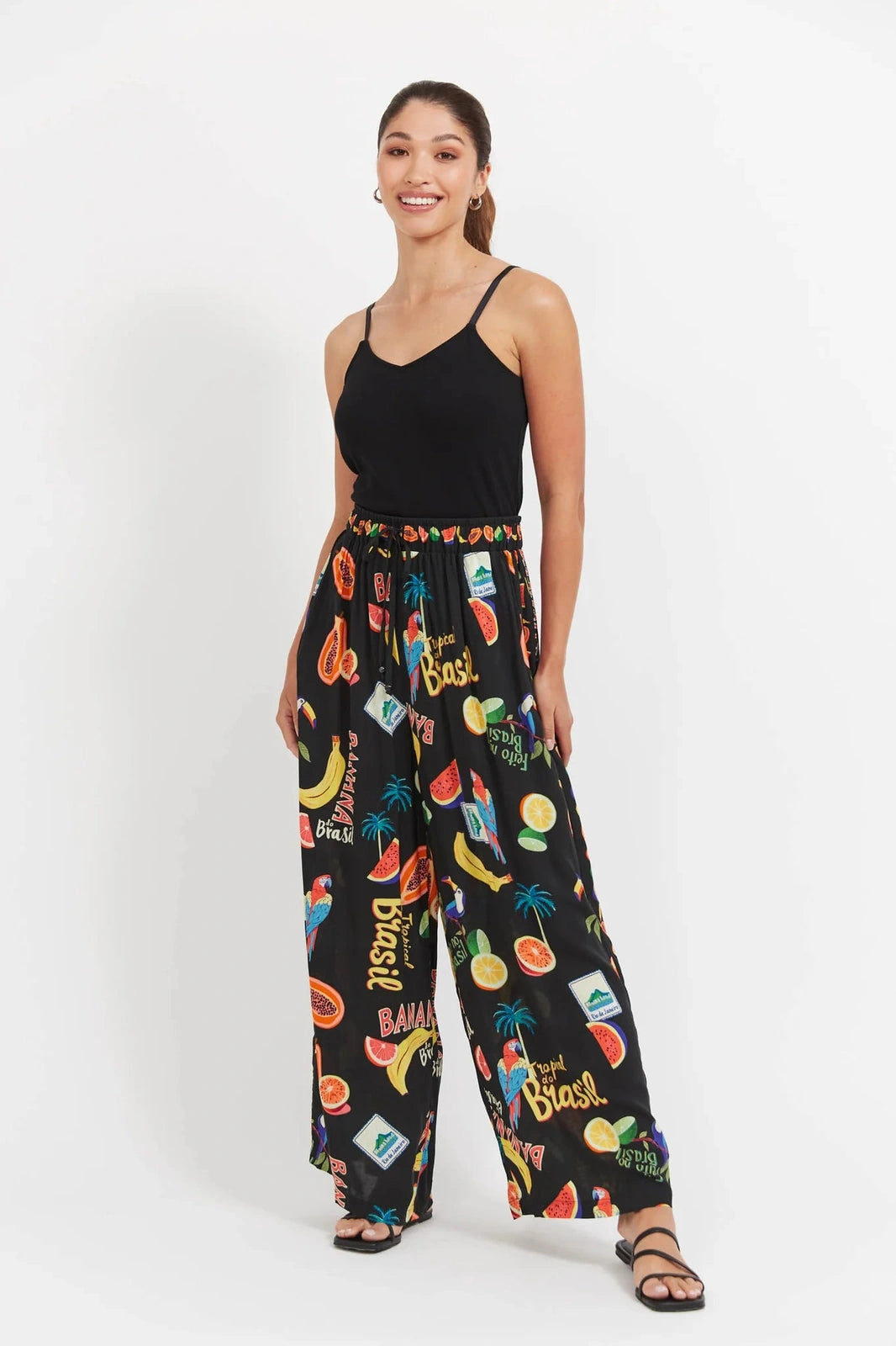 Haven Cabana Pant Brasil Black