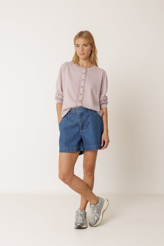 Coming Soon Indi & Cold Organic Cotton Cardigan VV26TK506 Rocio