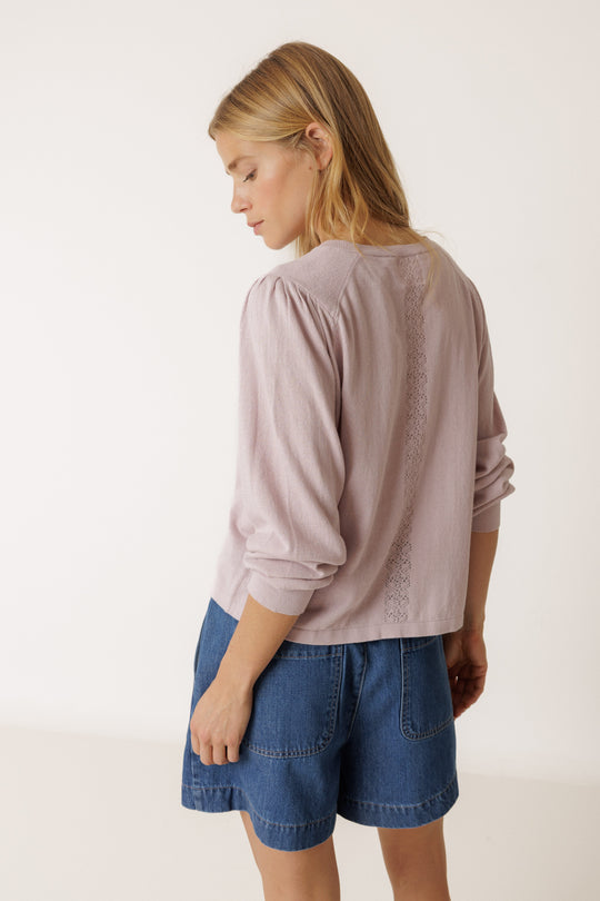 Coming Soon Indi & Cold Organic Cotton Cardigan VV26TK506 Rocio