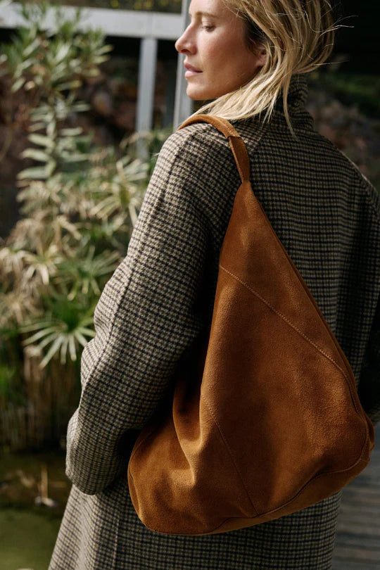 Indi & Cold Suede Bag Tabaco RH730