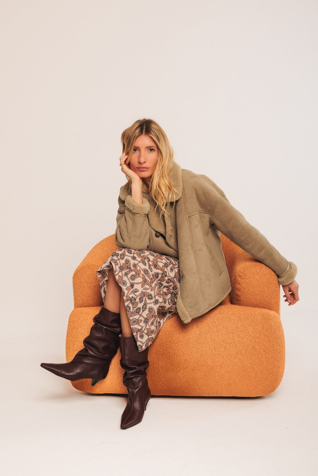 Indi & Cold ST630 Vintage Effect Coat Arena