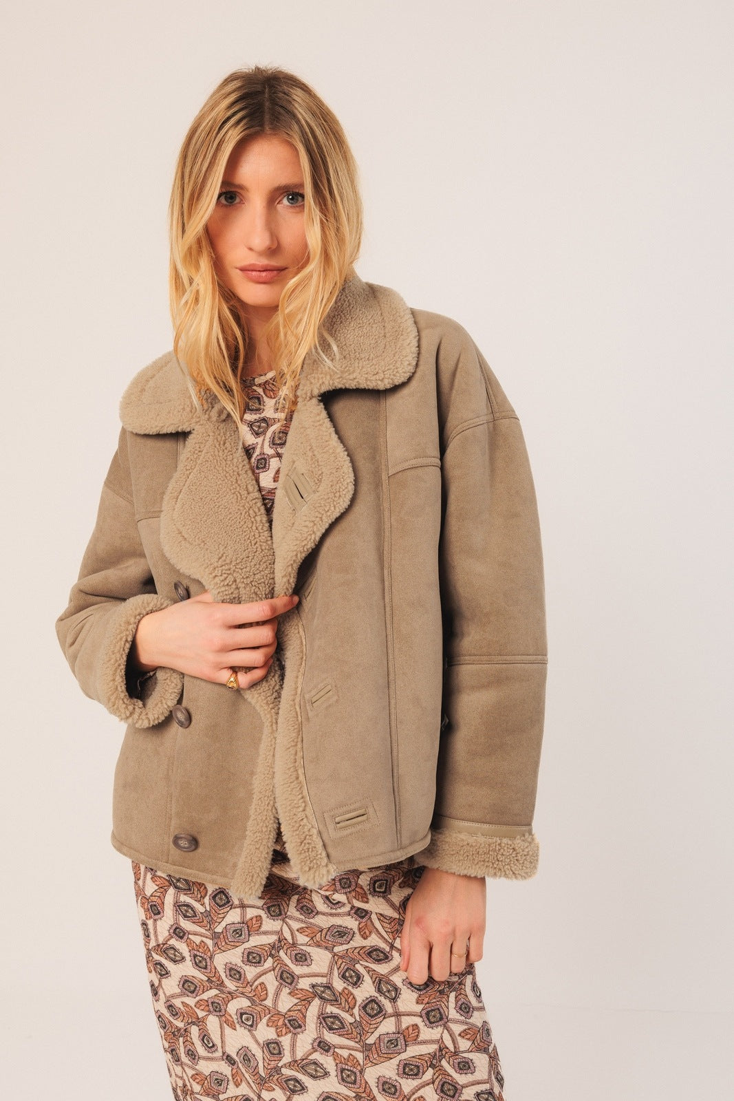 Indi & Cold ST630 Vintage Effect Coat Arena