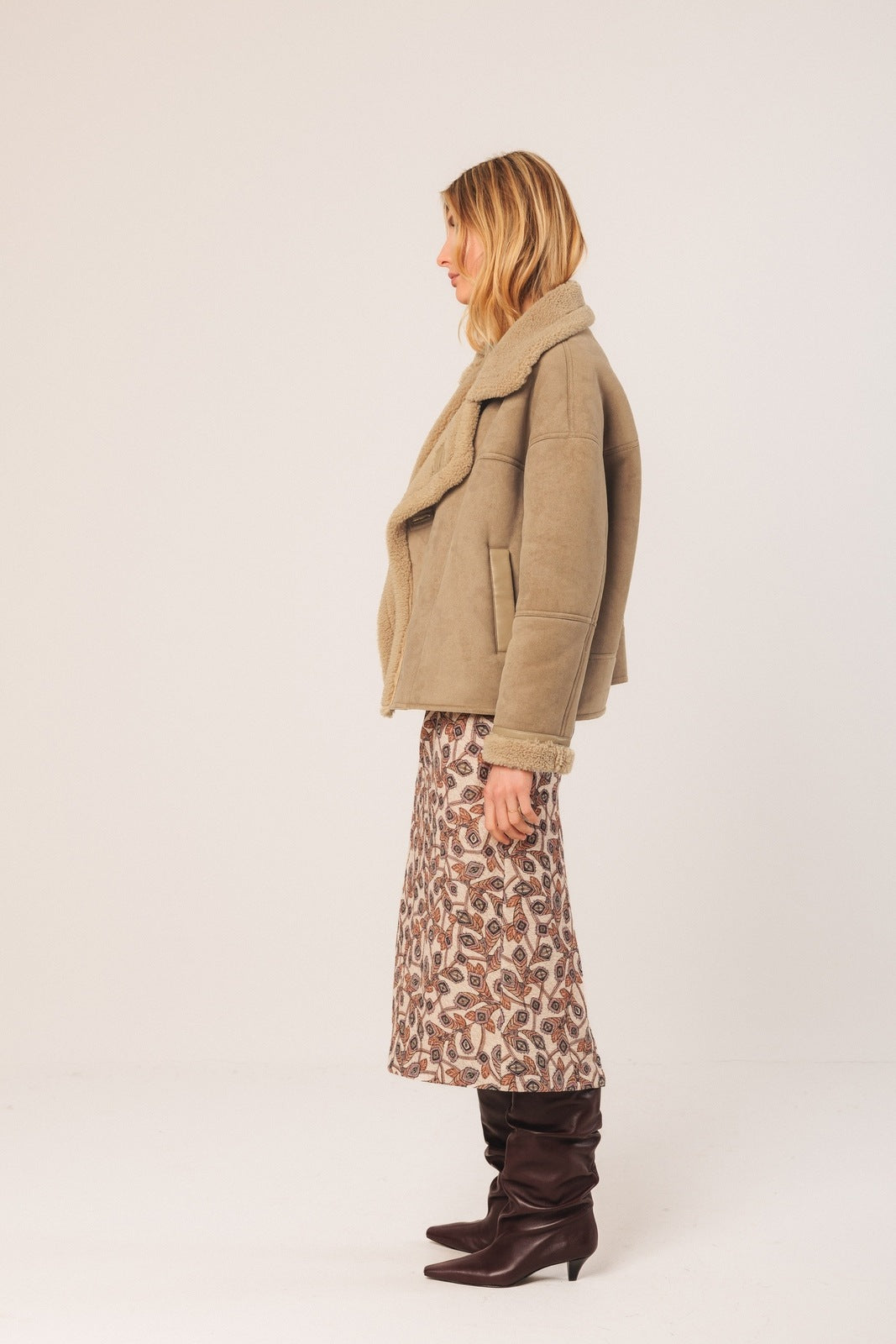 Indi & Cold ST630 Vintage Effect Coat Arena