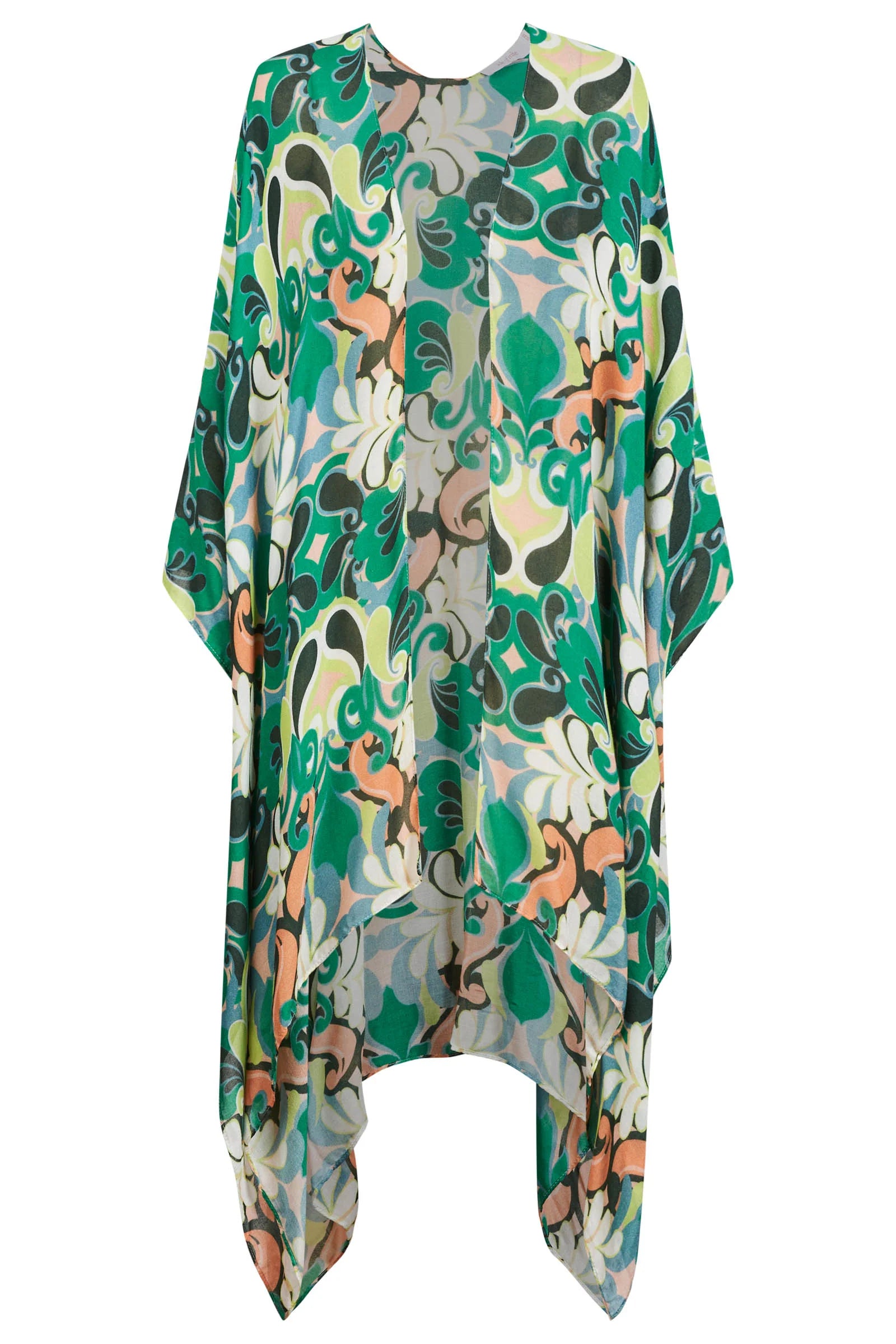 Isle of Mine Aurora Cape Paisley One Size