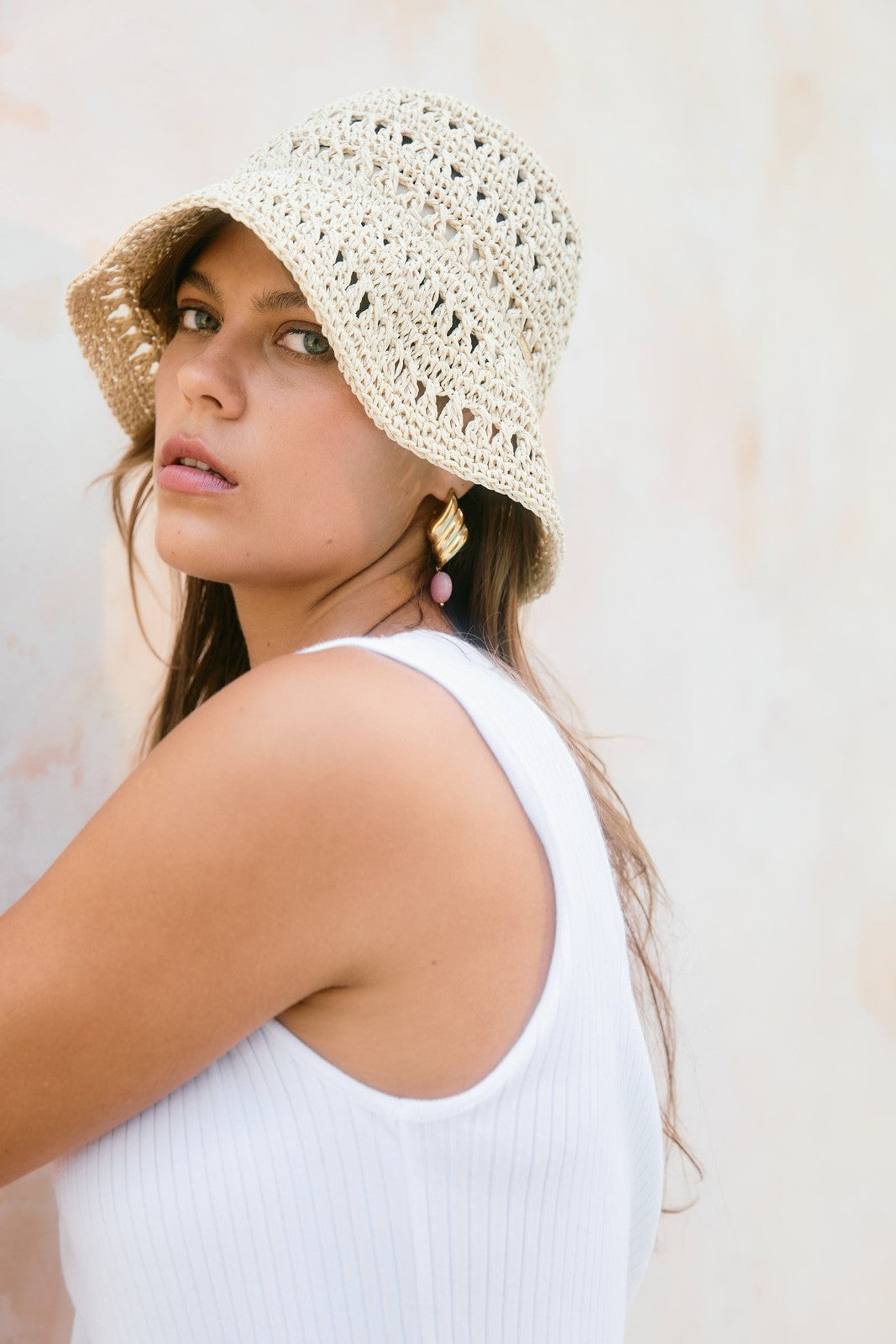 Isle of Mine Esme Bucket Hat Olive