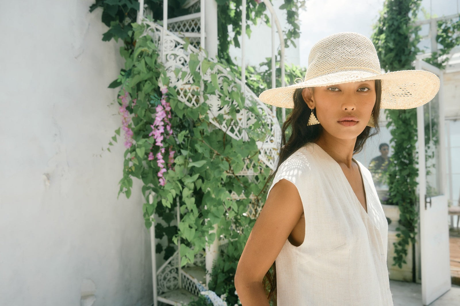 Isle of Mine Esme Sun Hat Olive