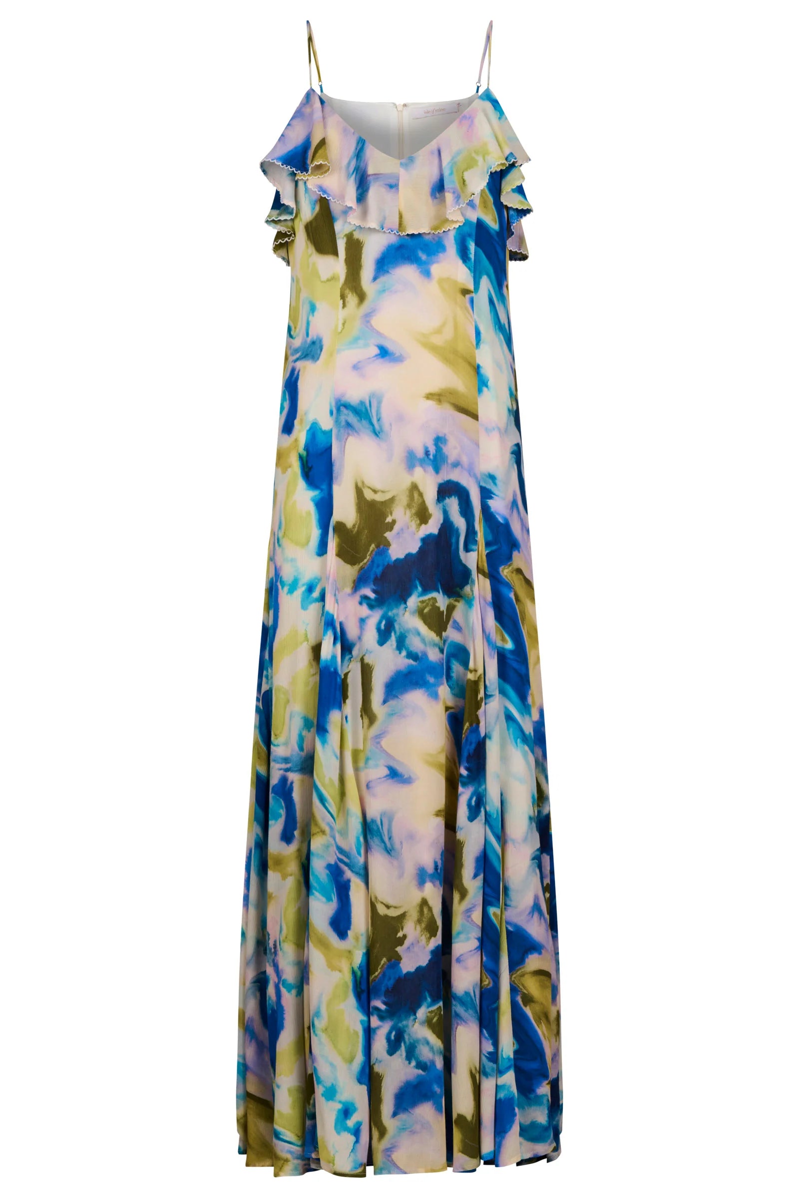 Isle of Mine Frida Tank Maxi Dress Watercolour