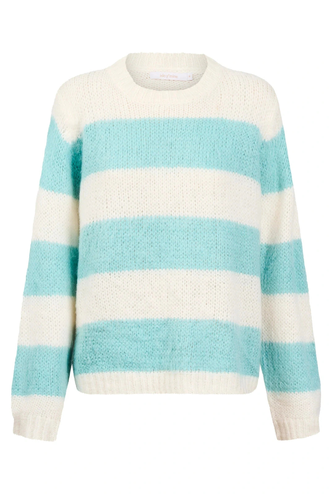 Isle of Mine Pallas Stripe Jumper Ice Blue