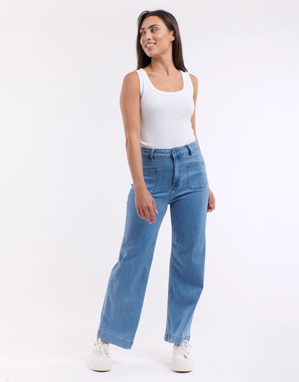 Italian Star Eddie Jean Light Wash