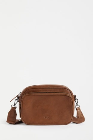 Elk Kassel Leather Crossbody Bag Tan