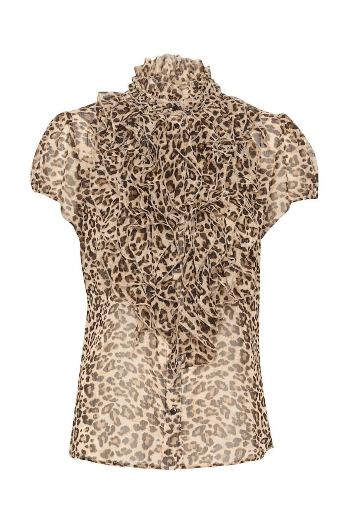 Saint Tropez Lilja Shirt Leopard