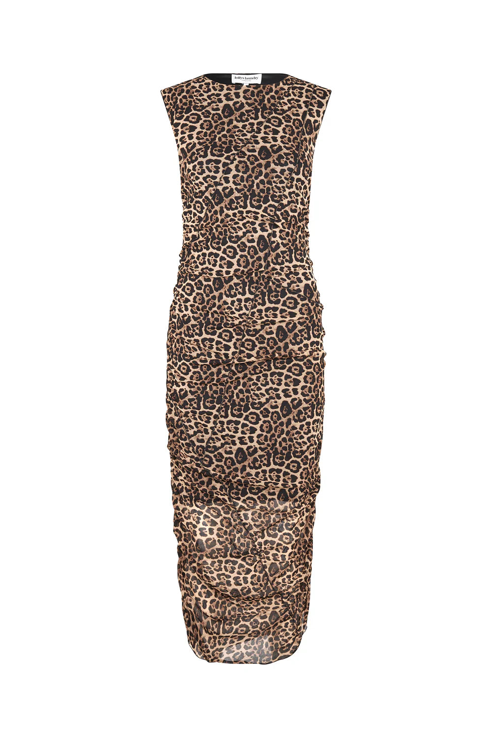 Lollys Laundry Lolu Maxi Dress SL Leopard Print