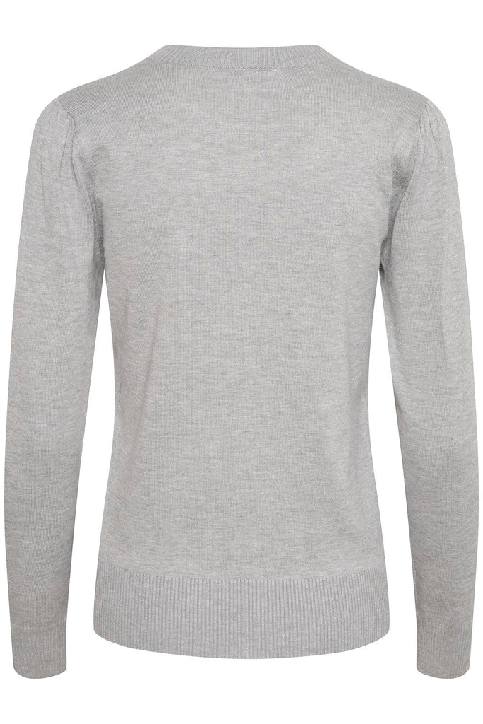 Saint Tropez Mila Pullover Knit Grey