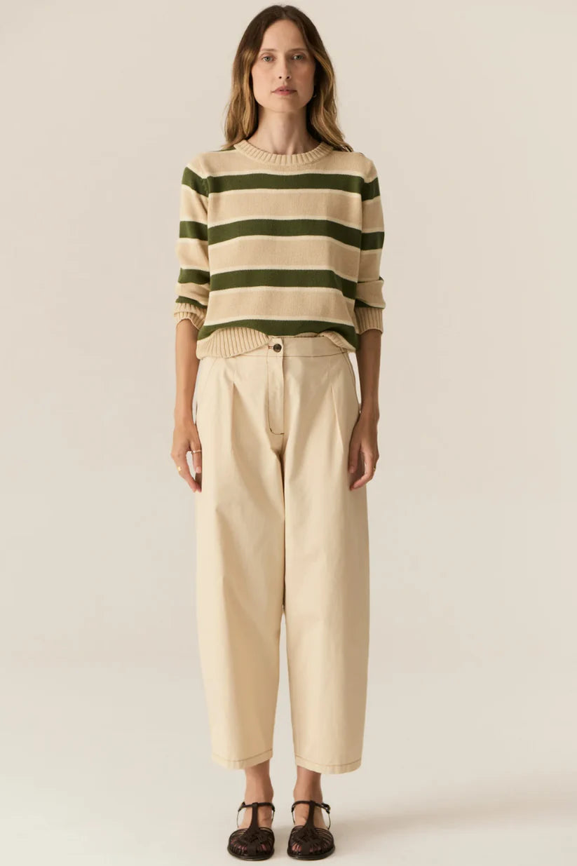 Pol Avrid Barrel Pant Pebble