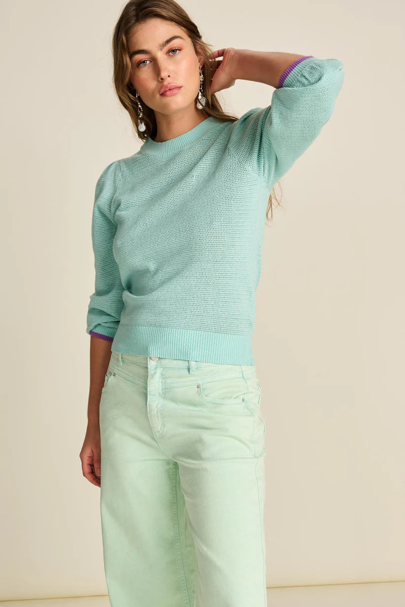 POM Pullover Aqua Blue