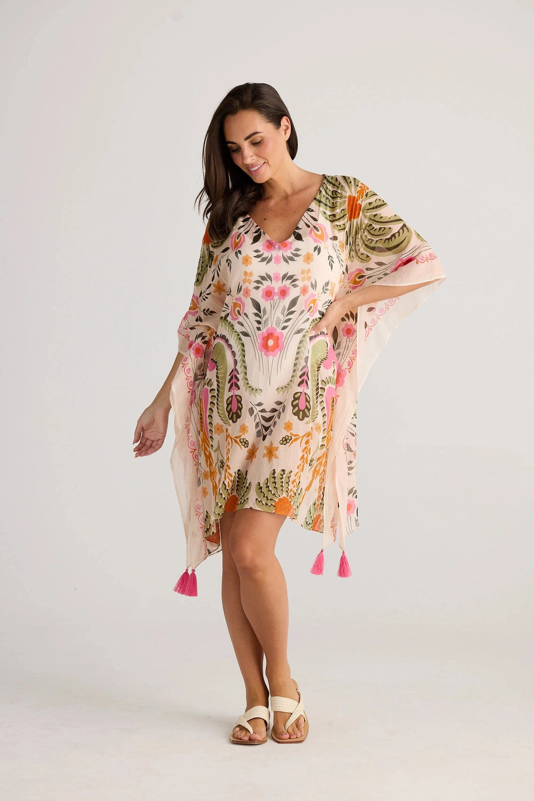 Holiday Stella Kaftan Palm