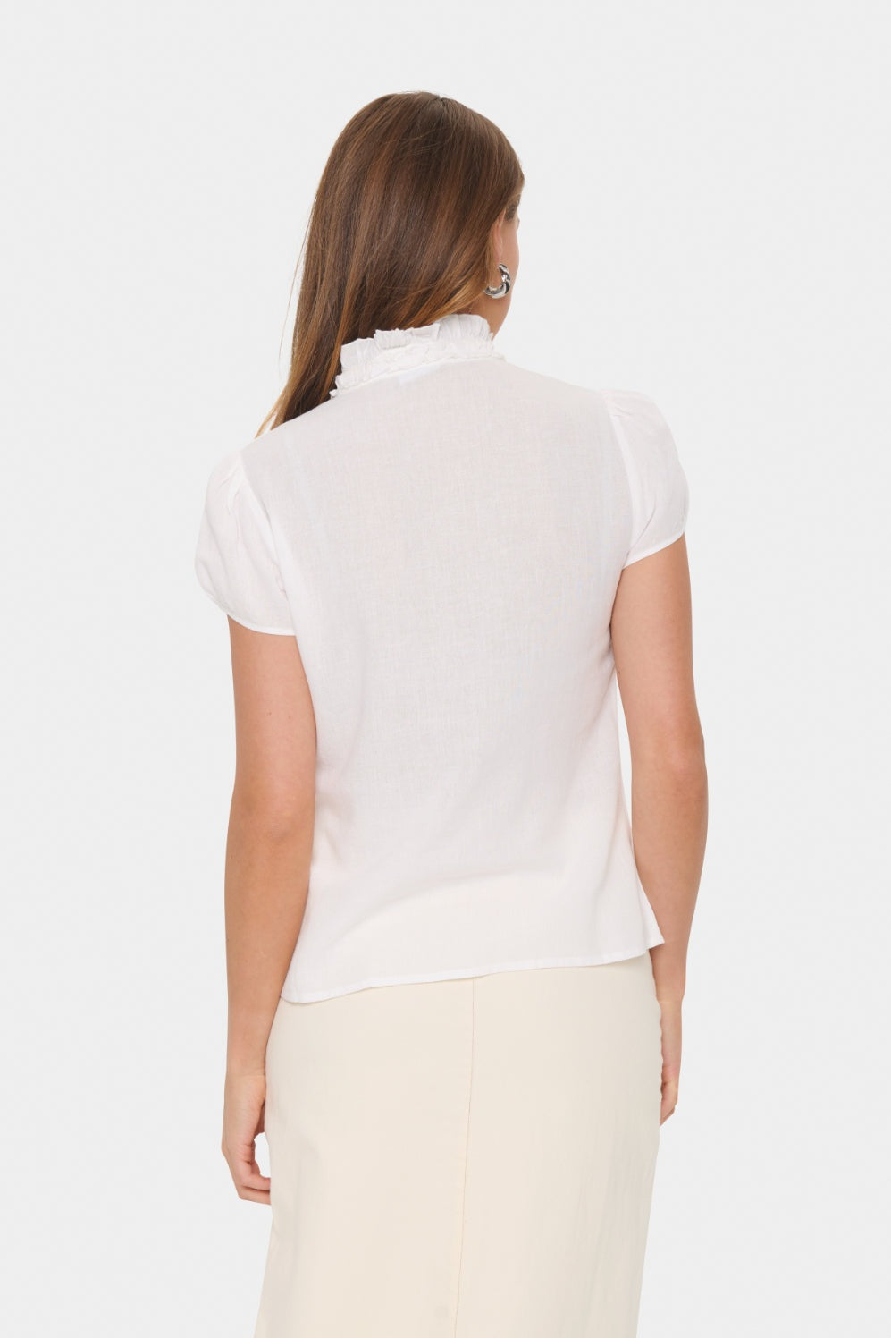 Saint Tropez Elli SS Shirt Ice