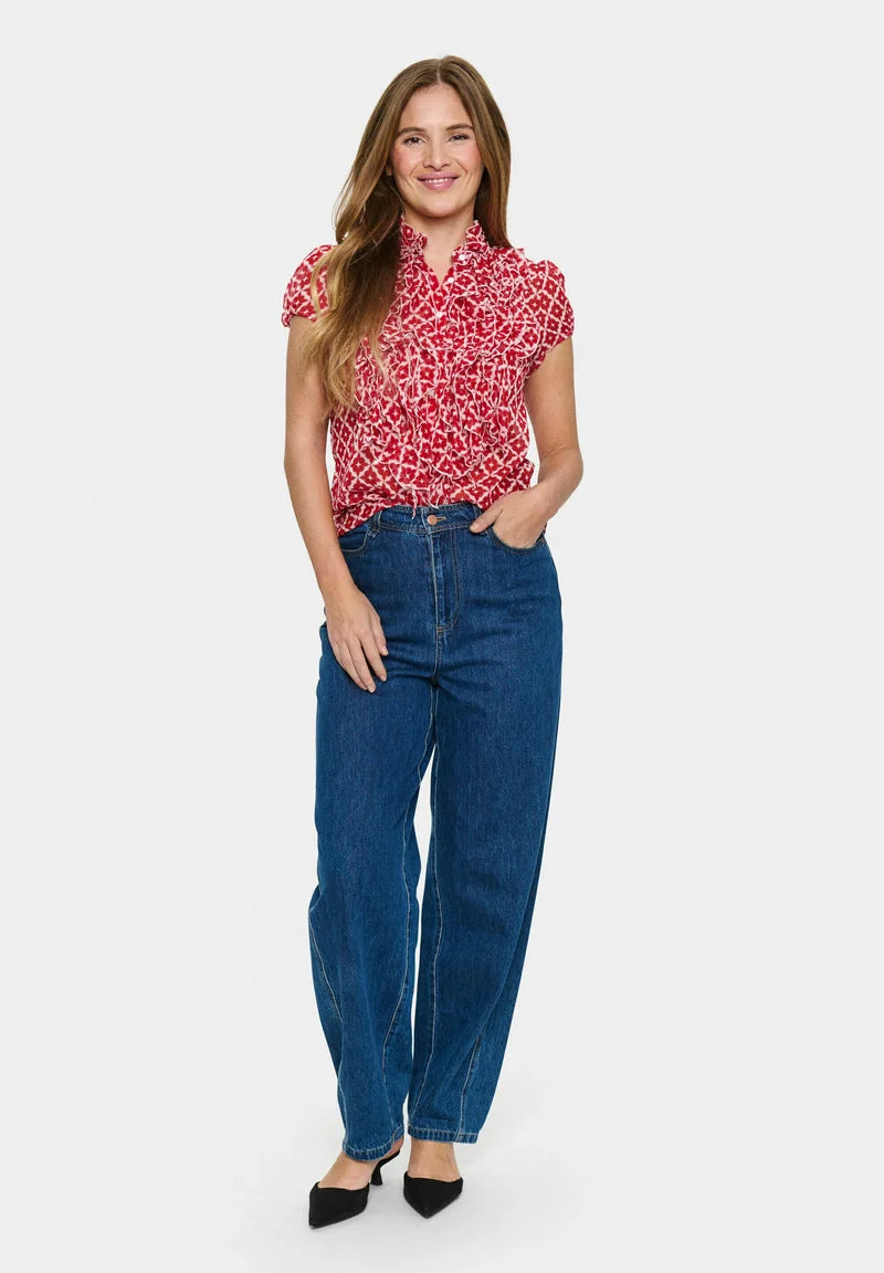 Saint Tropez Lilja SS Shirt Emboldened