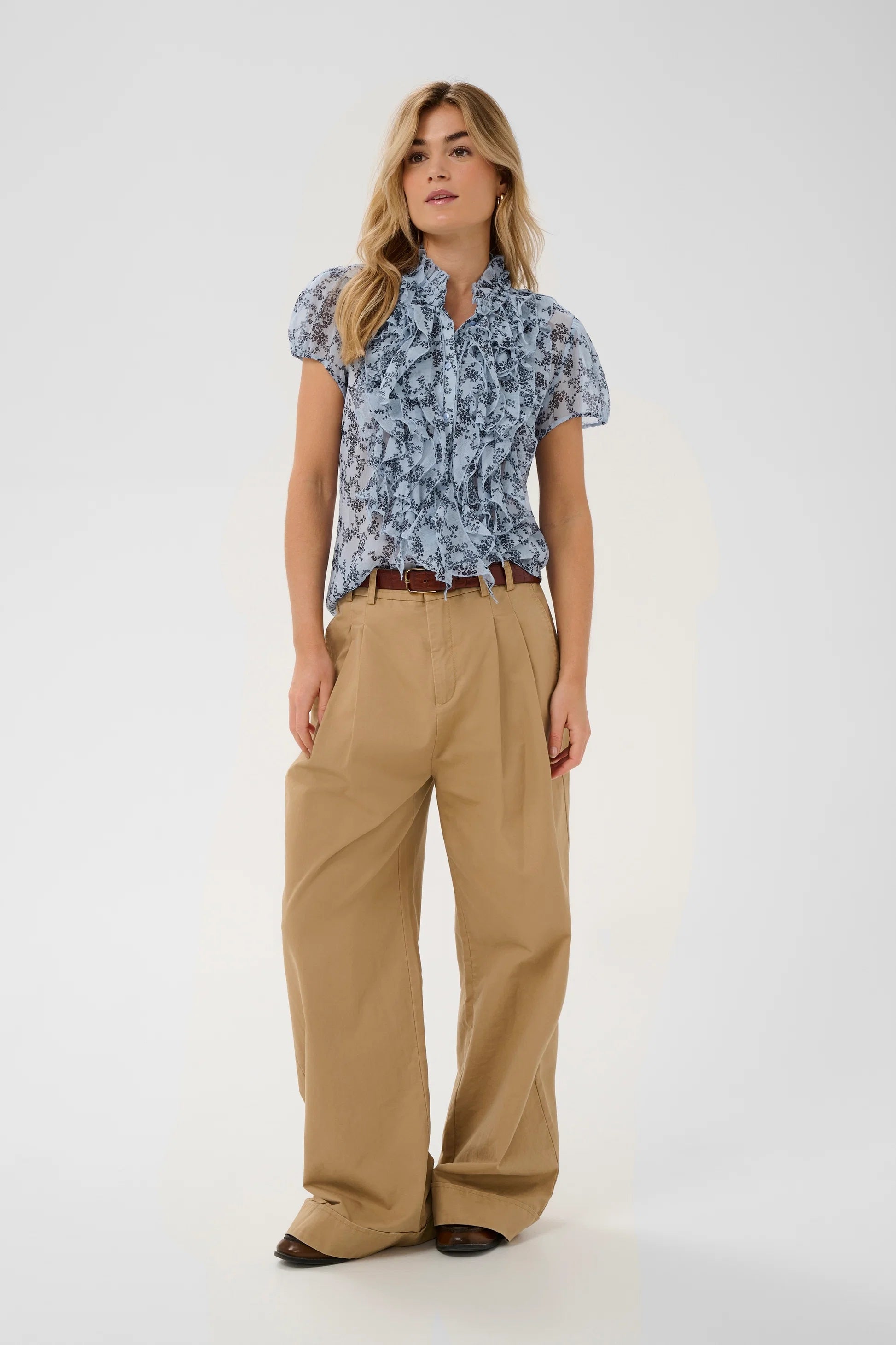 Saint Tropez Lilja Shirt Skyway Eclipse