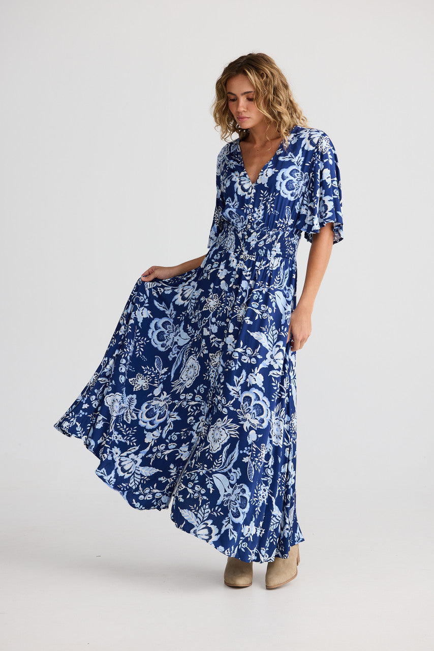 Talisman Harlow Dress Celestial Bloom | Eclectic Boutique NZ Talisman Harlow Dress Celestial Bloom | Eclectic Boutique NZ