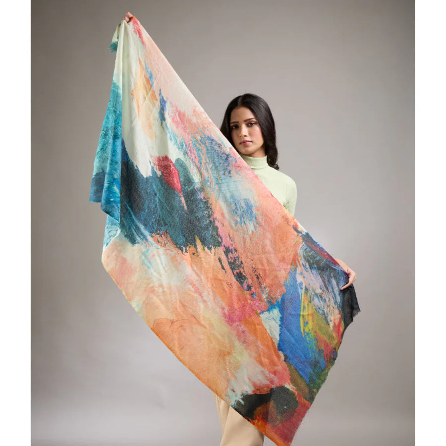 The Scarf Company Wool Scarf Vivid